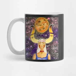 Taurus Astrological Sign Space Portrait Mug